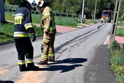 Plama oleju na jezdni ... Plama oleju na jezdni ...
