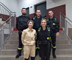 Honorowa wspinaczka w SP2 Andrychów …
