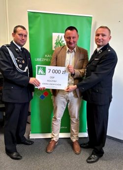 OSP Roczyny beneficjentem konkursu Funduszu Składkowego Ubezpieczenia Społecznego Rolników …