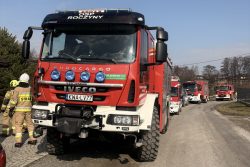 Pożar samochodu w garażu... Pożar samochodu w garażu...