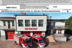 1,5% podatku na rzecz OSP Roczyny